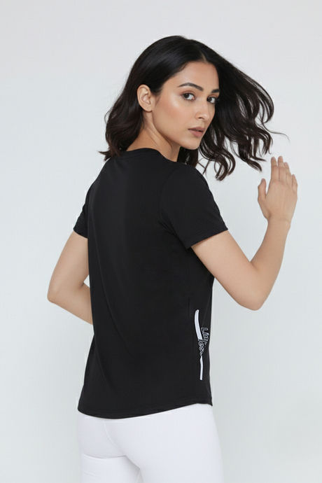 Zelocity Quick Dry Relaxed Top - Black Beauty — image 3